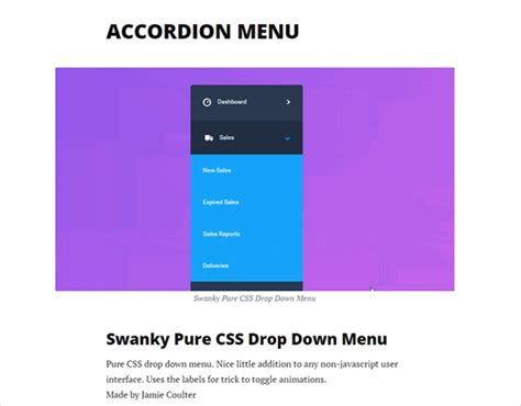 110+ CSS Menu .